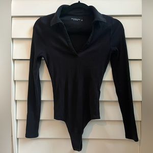 Abercrombie Soft AF Collared Bodysuit